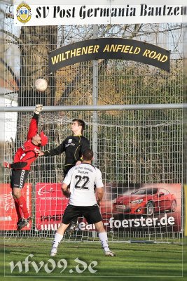 SV POST GERMANIA BAUTZEN - NFV GELB-WEISS G�RLITZ 09 (II.) 1:2 (0:1)
